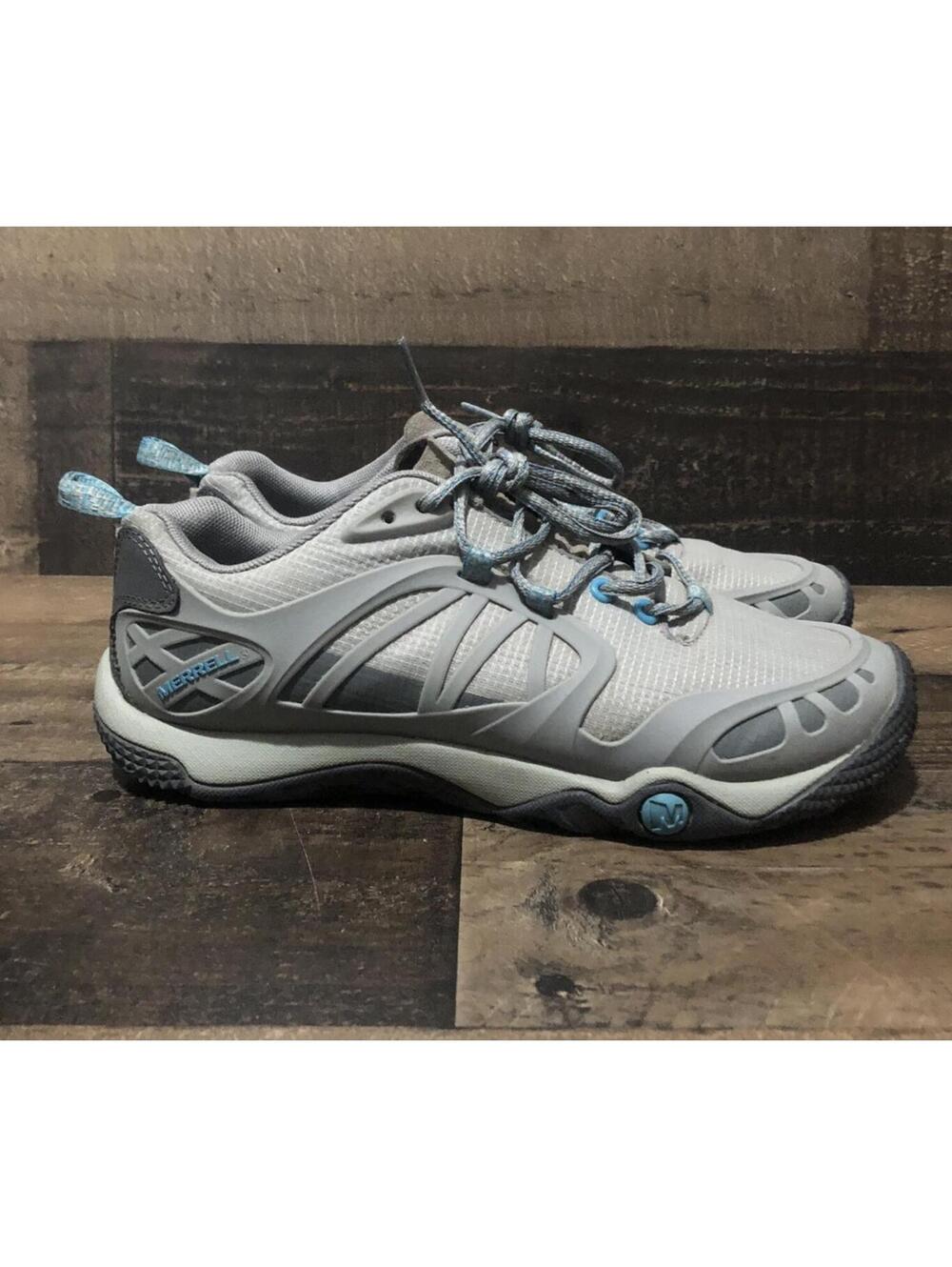 Merrell Silver Aluminum Women's Size 8 Hiking Shoes Walking Athletic
